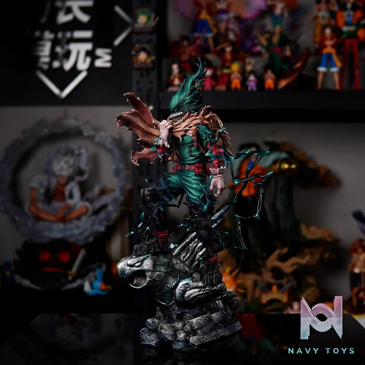 Dark Deku resin statue Heroes Studio anime figure