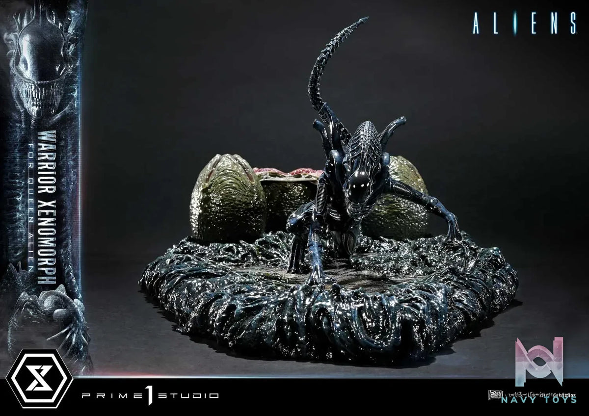 Prime 1 Studio – Ultimate Diorama Masterline Aliens (Film) Warrior Xenomorph for Queen Alien UDMAL-02 (Licensed)