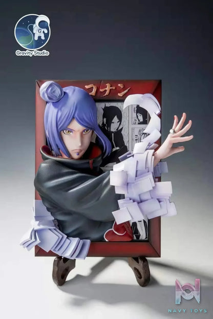Gravity Studio – Naruto Akatsuki Pain and Konan 3D Photo Frame
