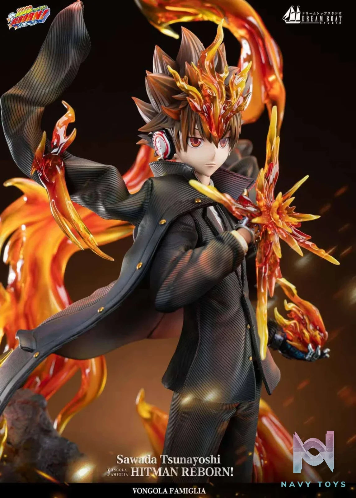 Tsunayoshi Sawada resin statue Dream Boat Studio anime figure