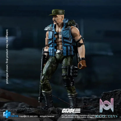 Hiya Toys – Exquisite Mini Series 1/18 Scale 4 Inch Gung-Ho Marine Version Action Figure (Licensed)