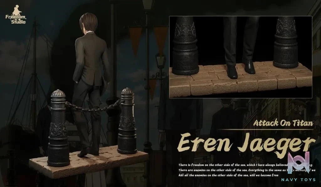 Eren Yeager - Attack On Titan - Freedom Studios resin statue freedom studio anime figure