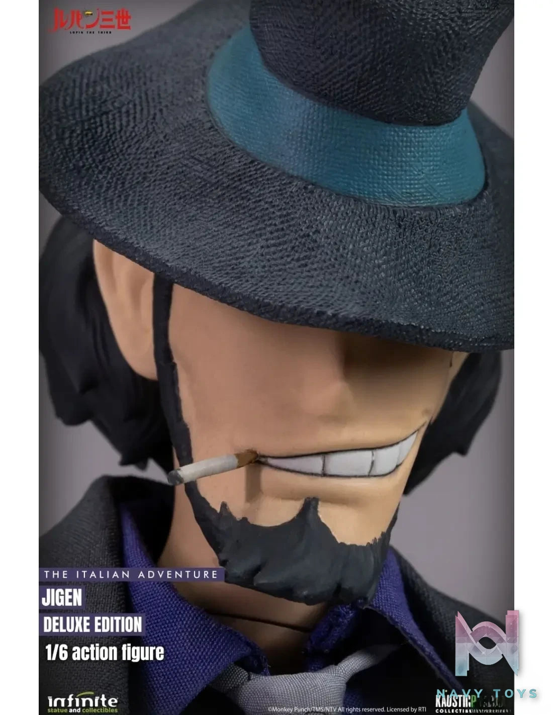Infinite Statue – Lupin The 3rd The Italian Adventure 1/6 Action Figure Daisuke Jigen (Licensed)