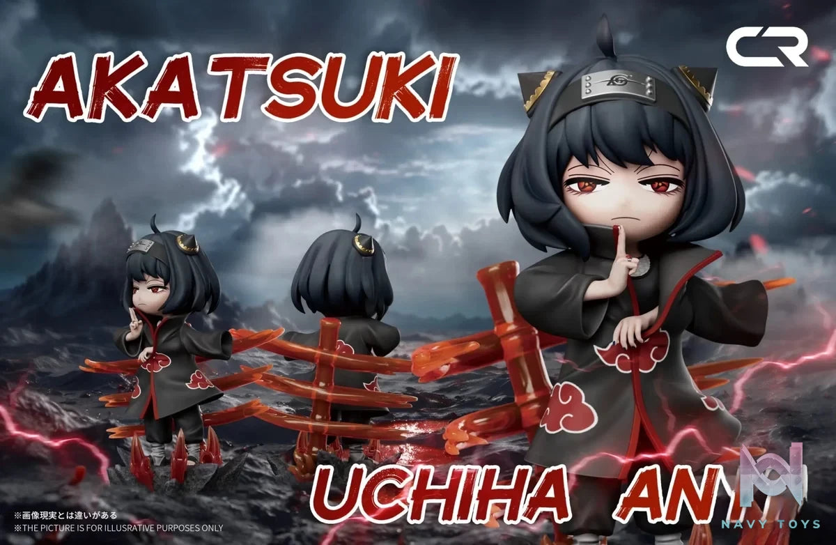 CR Studio - Spy x family Anya Cos Uchiha Itachi resin statue Navy Toys anime figure