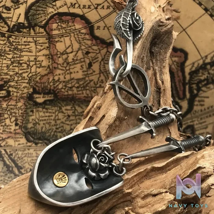 Shou Jiang Studio – Custom Original Design V for Vendetta Men’s Pendant Original