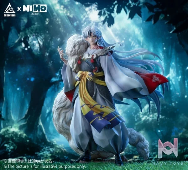 Mimo Studio & Exorcism Studio - Inuyasha Sesshoumaru Statue resin statue Navy Toys anime figure