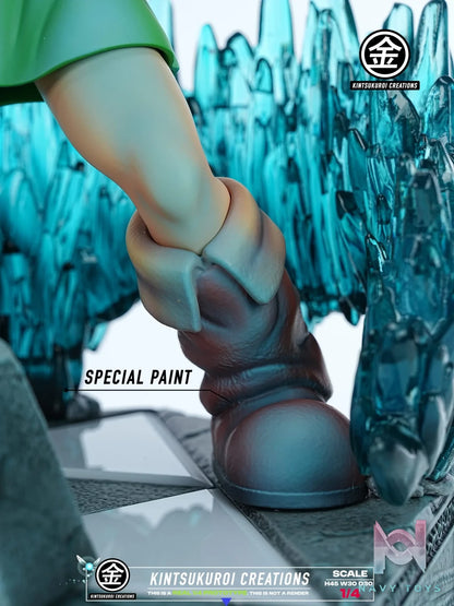 KINTSUKUROI CREATIONS Studio – The Legend of Zelda YOUNG LINK PULLING MASTER SWORD