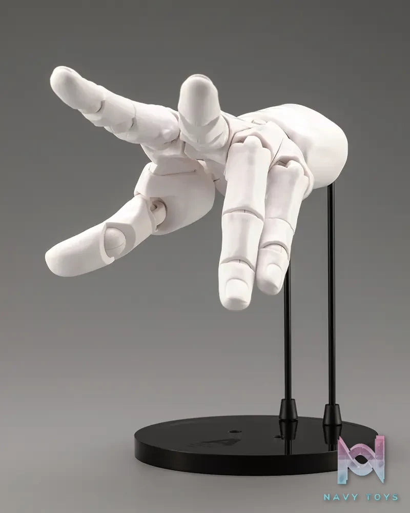 Kotobukiya – Artist Support Item Hand Model 1/1 L Grey & White AT029 AT030 (Licensed)