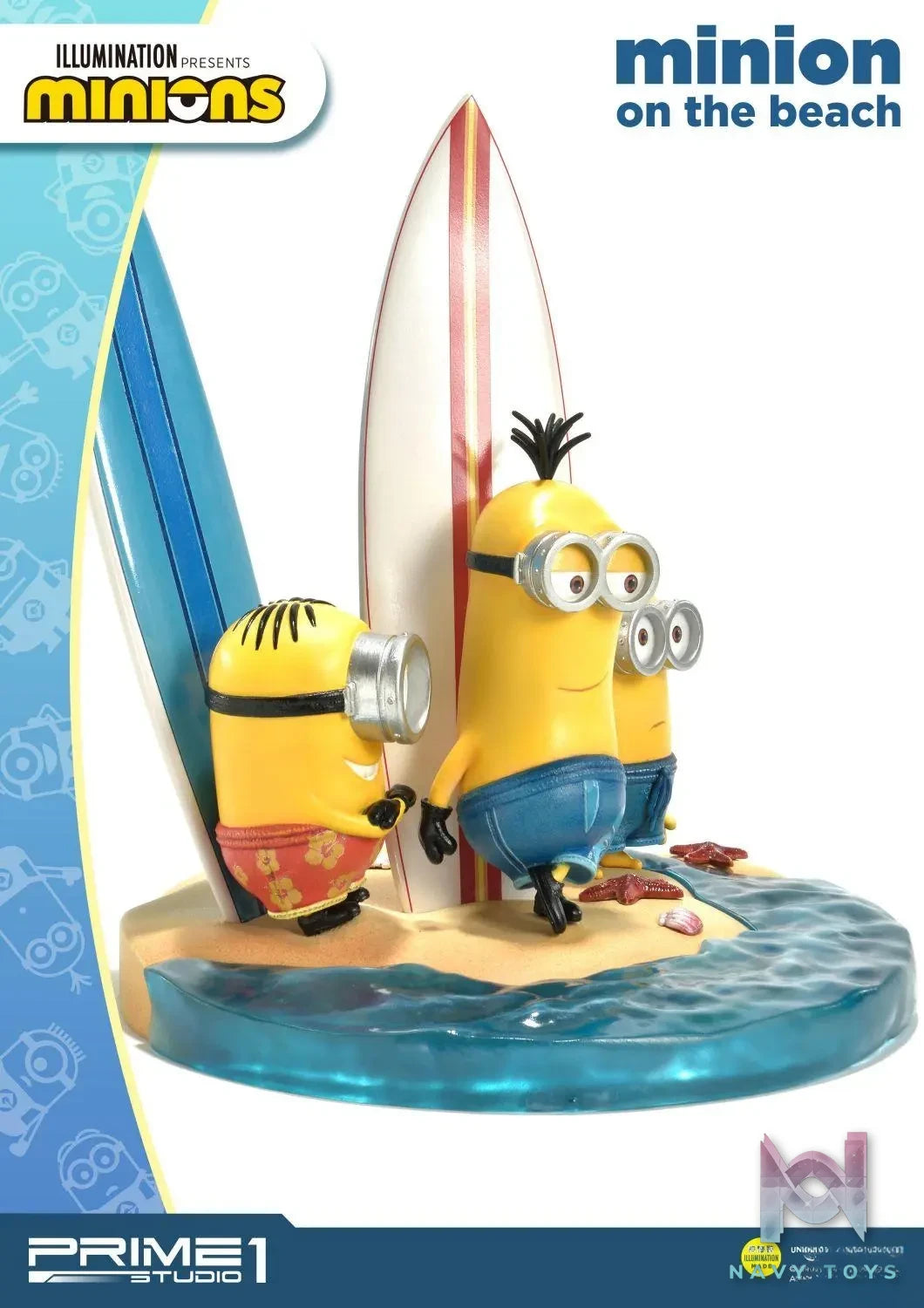 Prime 1 Studio – Prime Collectible Figures Minion On The Beach PCFMINI-01(Licensed)