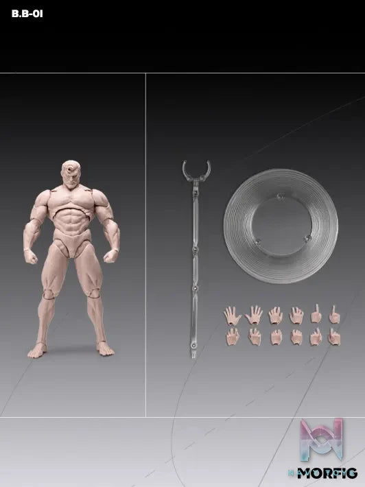 INART – Male Body β 1/12 Action Figure (Licensed)
