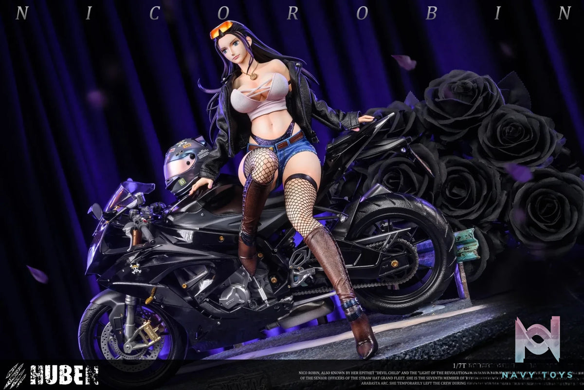 Hu Ben Studio – One Piece Motorcycle Girl 02 Nico Robin