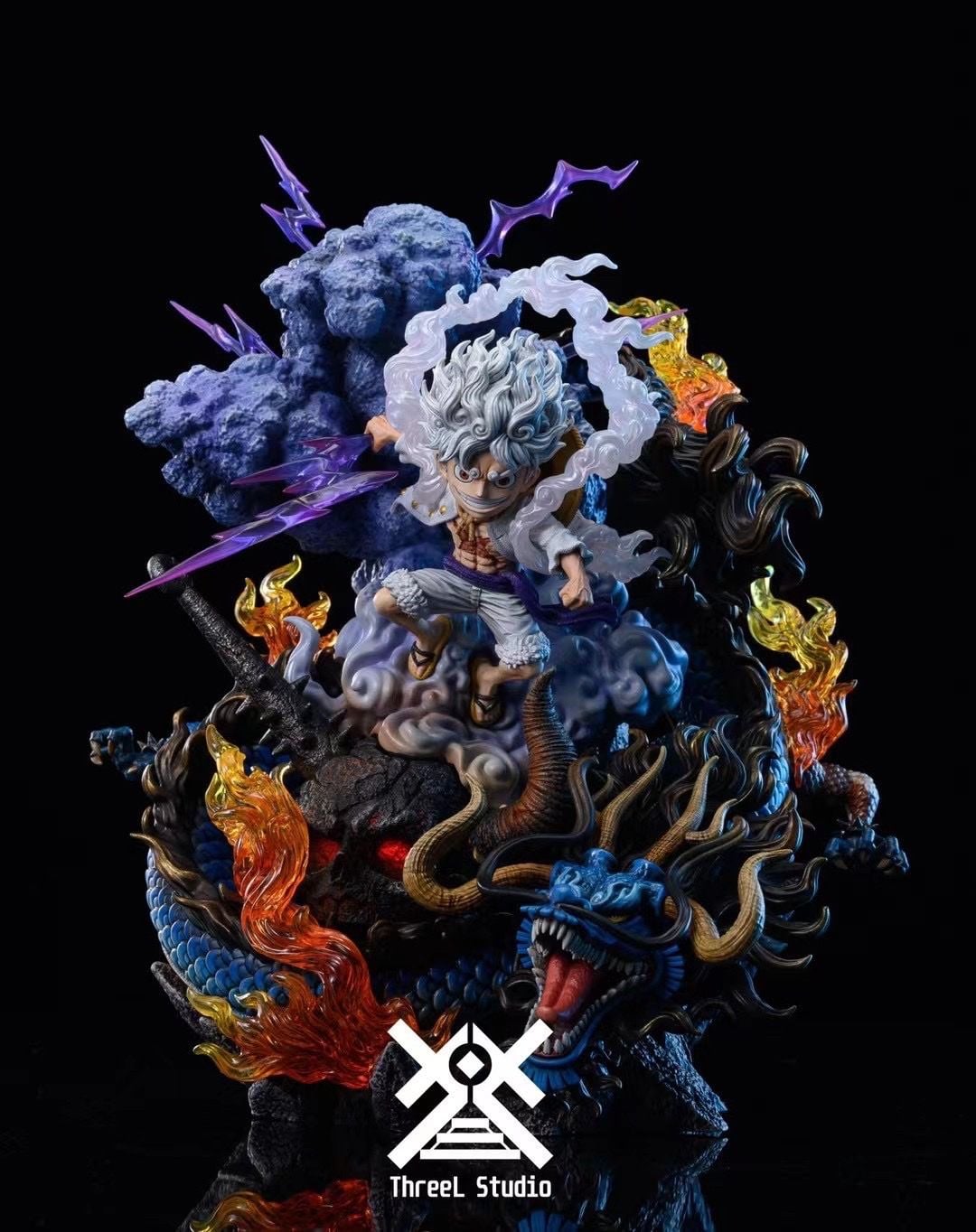 Luffy Nika & Kaido - One Piece - ThreeL Studio resin statue ThreeL Studio anime figure