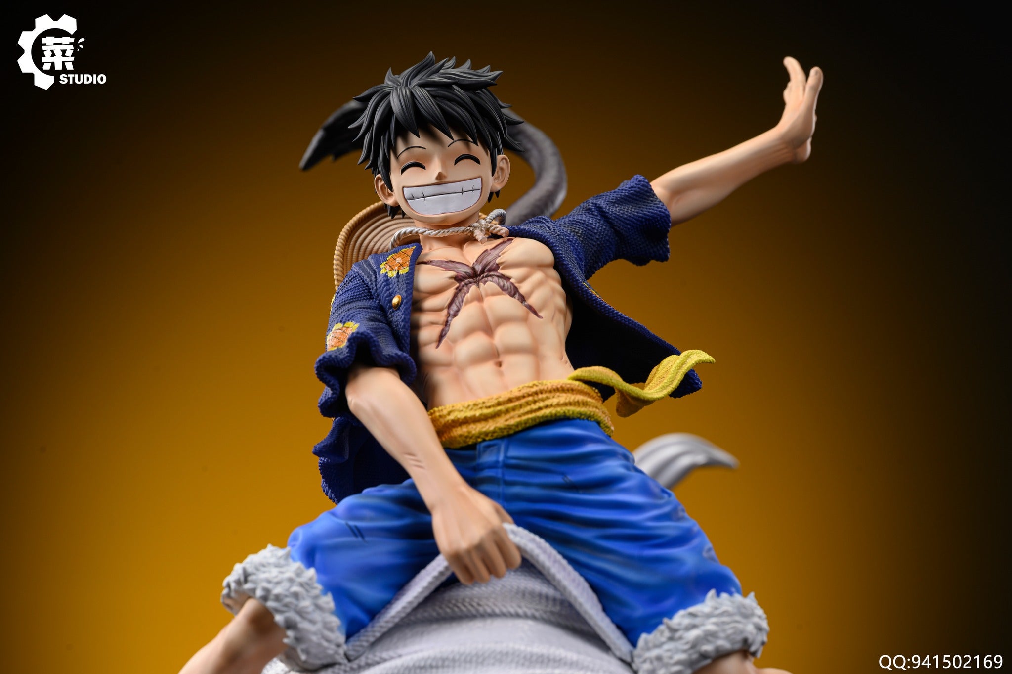 Luffy Cai Studio resin statue cai studio anime figure