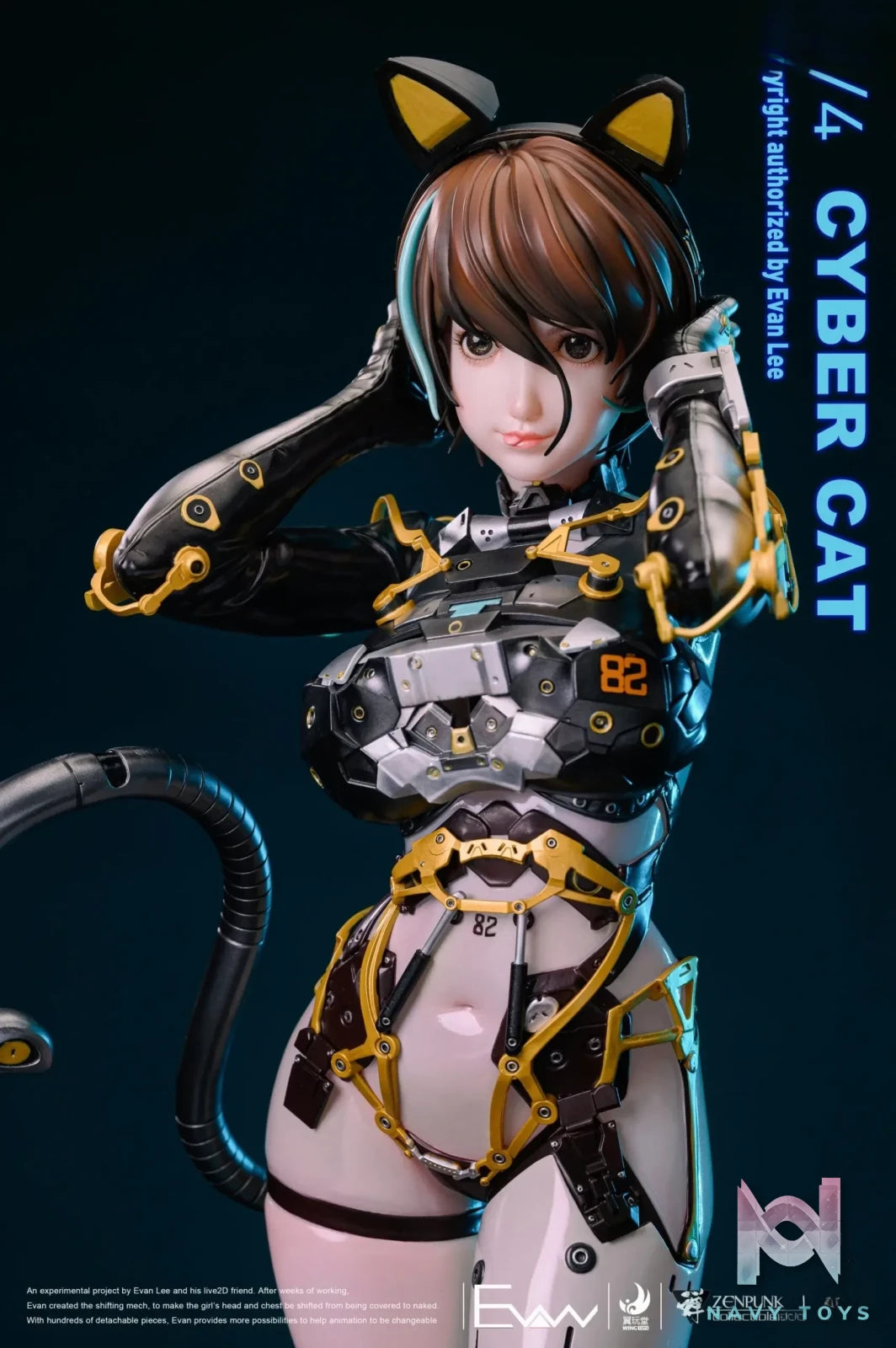 WingToys Studio – Evan Lee Cyber Cat (Licensed)