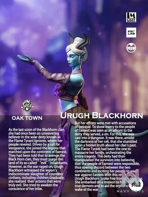 Lazy Monster Studio – Oak town Berylia Dark Moon Assassin & Sorceress (Licensed)