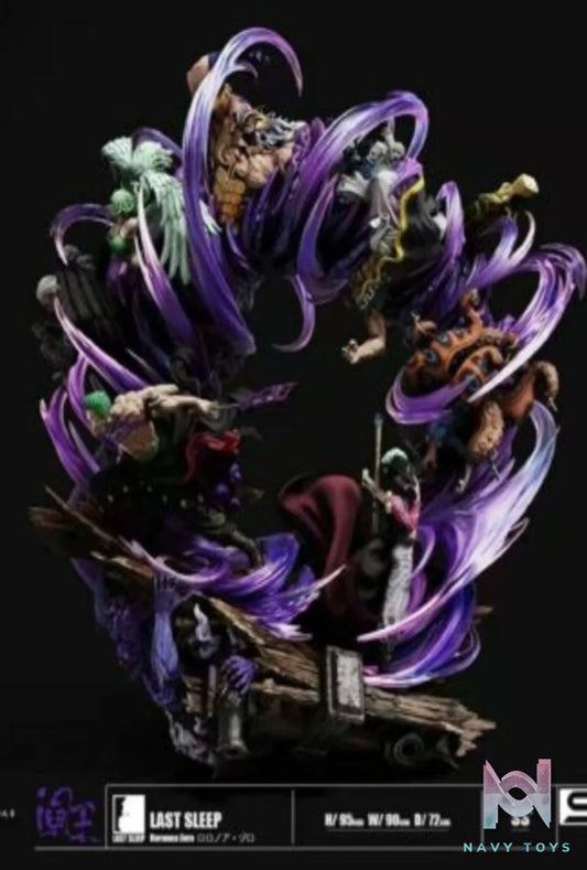 Zoro Last Sleep of Throne resin statue last sleep studio anime figure
