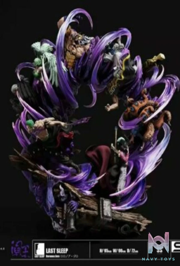 Zoro Last Sleep of Throne resin statue last sleep studio anime figure
