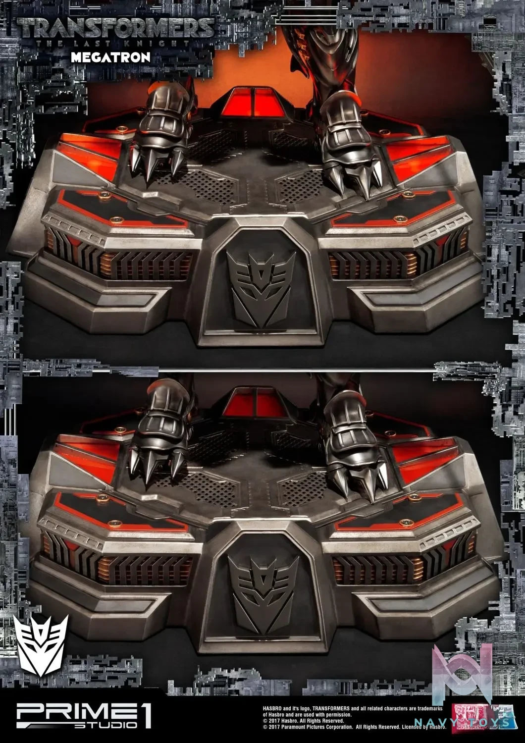 Prime 1 Studio – Museum Masterline Transformers: The Last Knight (Film) Megatron MMTFM-17 MMTFM-17EX(Licensed)