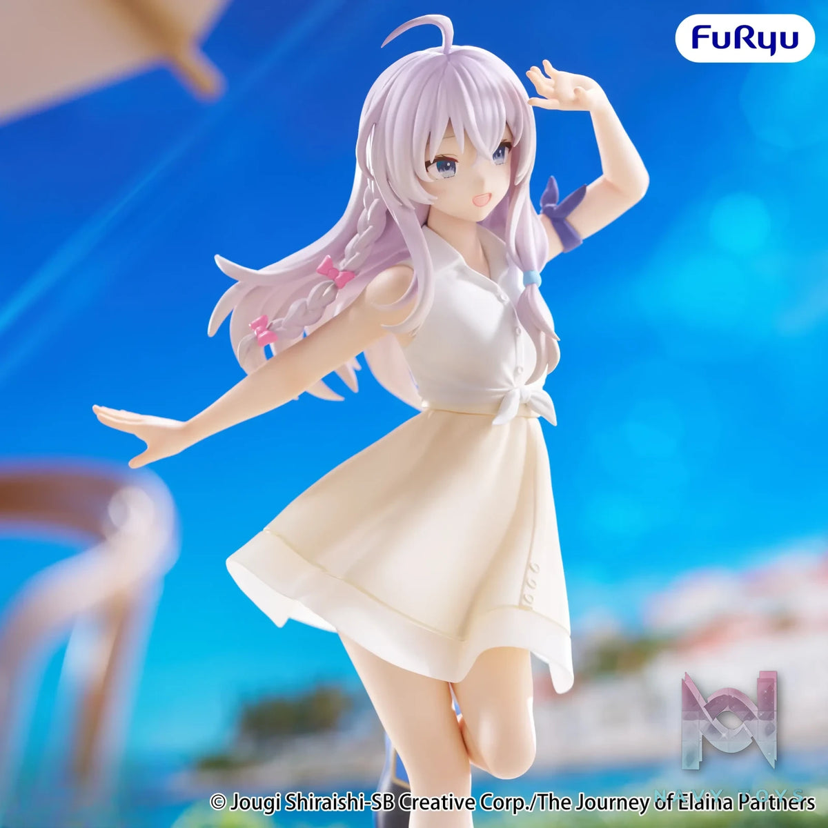 FURYU – The Journey of Elaina Muchute Figure Elaina White ver. (Licensed)