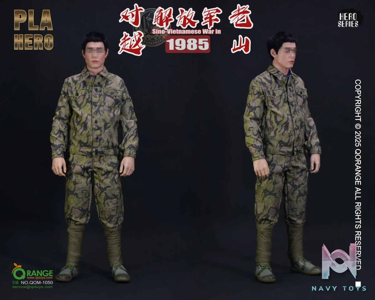 QORANGE QOTOYS – Original QOM-1050 PLA in Laoshan Campaign 1/6 Scale Figure Set