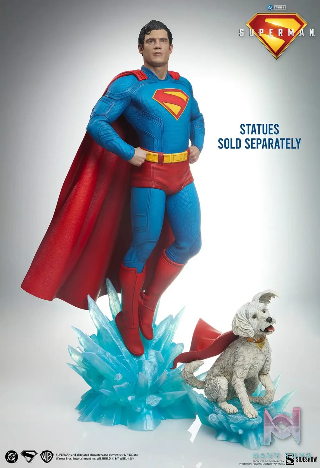 Sideshow Collectibles – Collectibles DC Comics Superman & Krypto 300982 300997 (Licensed)