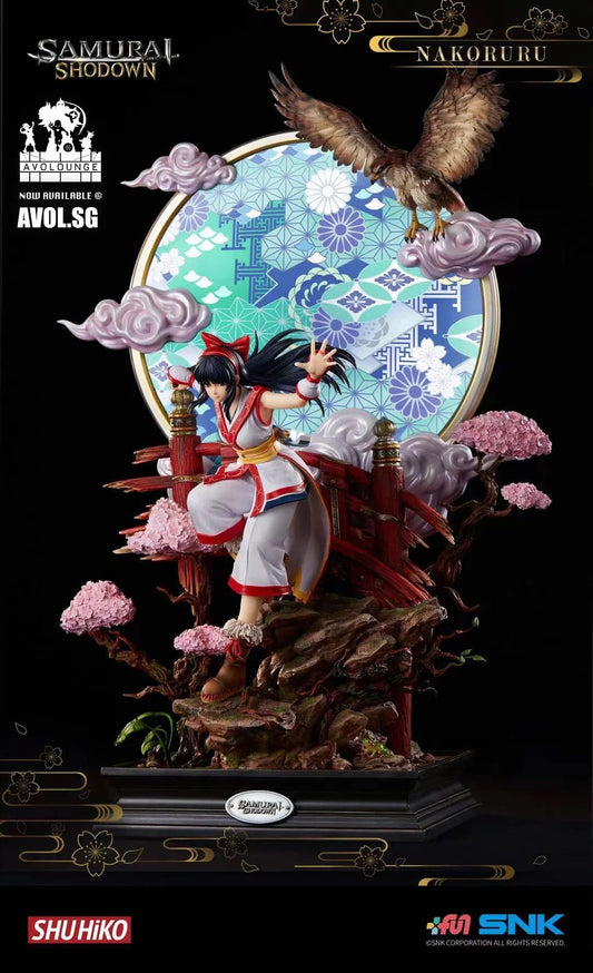 Nakoruru - Samurai Shodown - SNKxSHUHiKO resin statue SNK x SHUHIKO Studio anime figure