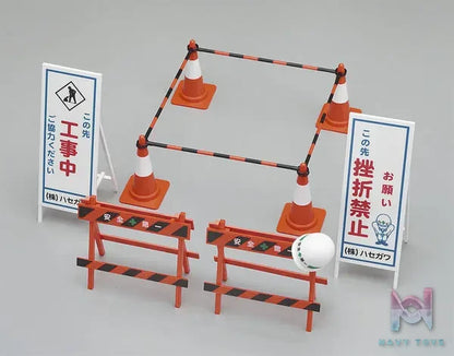 Hasegawa – 1/12 Posable Figure Accessory Parts – Safety Machines at Construction Sites Plastic Model (Licensed)