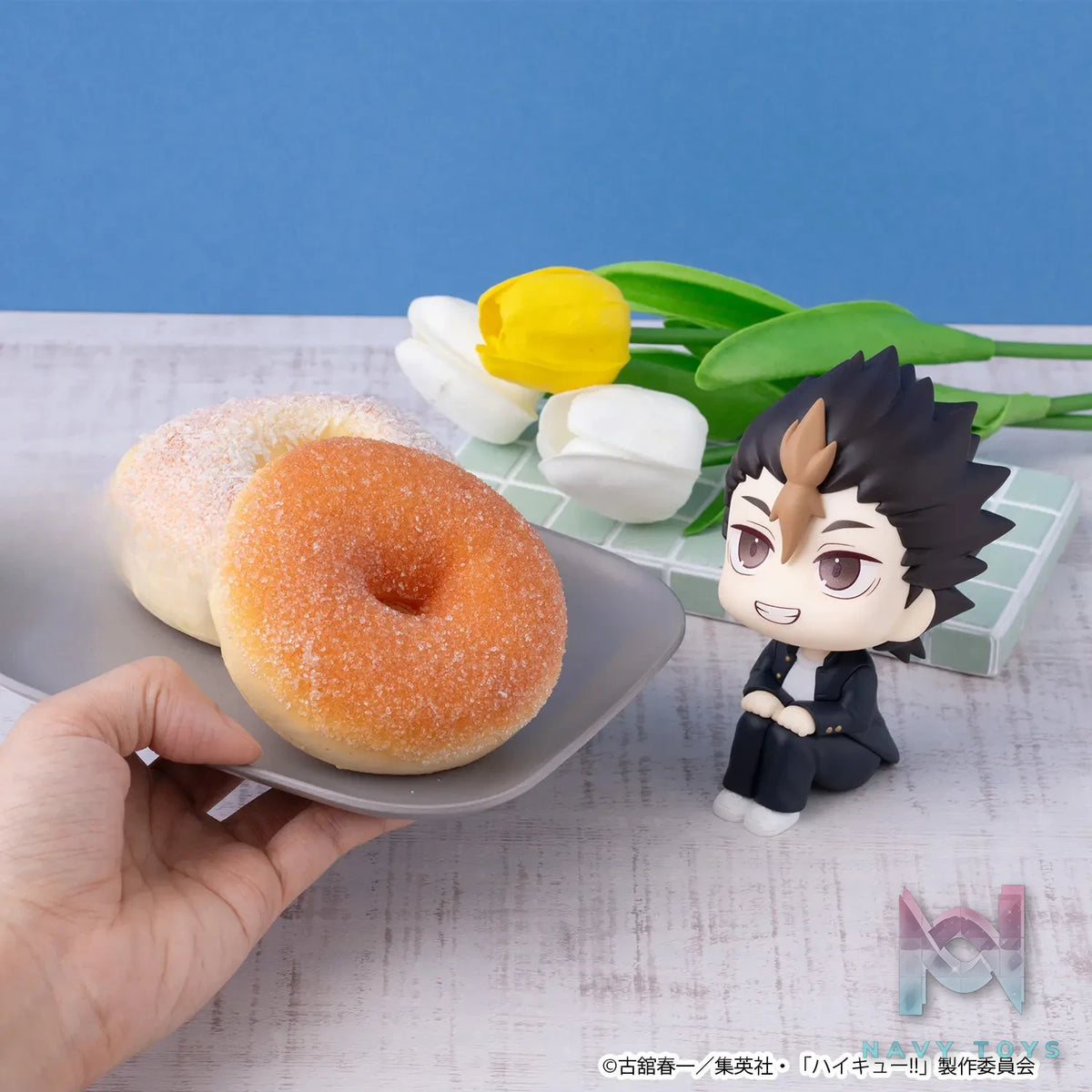 Megahouse – LookUp Haikyuu!! Asahi Azumane X Yu Nishinoya Complete Figure (Licensed)