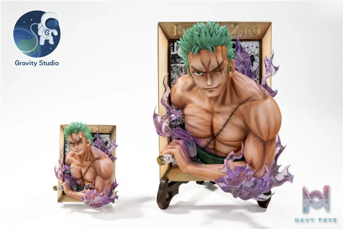 Gravity Studio – One Piece Zoro Nami Usopp 3D Photo Frame