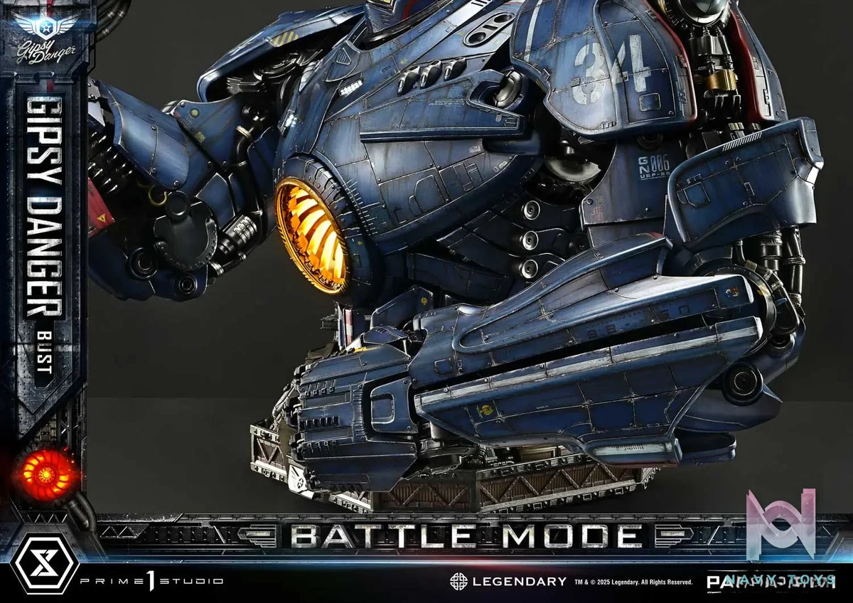 Prime 1 Studio – Life Size Bust Pacific Rim (Film) Gipsy Danger Battle Mode LSPACRIM-02 (Licensed)