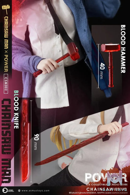 ASMUS TOYS – CHAINSAW MAN : POWER 1/6 Action Figure CSM002 (Licensed)
