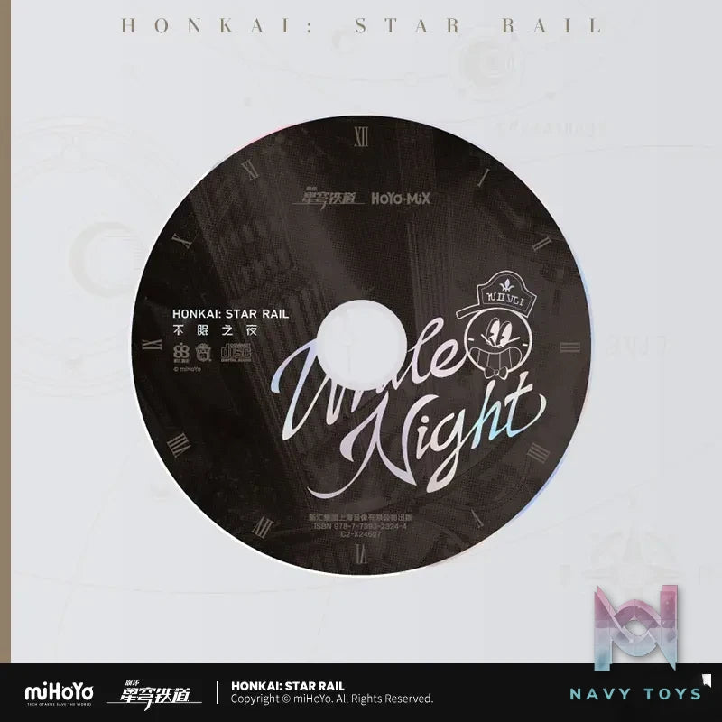 miHoYo – Honkai: Star Rail “Sleepless Night” Physical CD Album (Licensed)