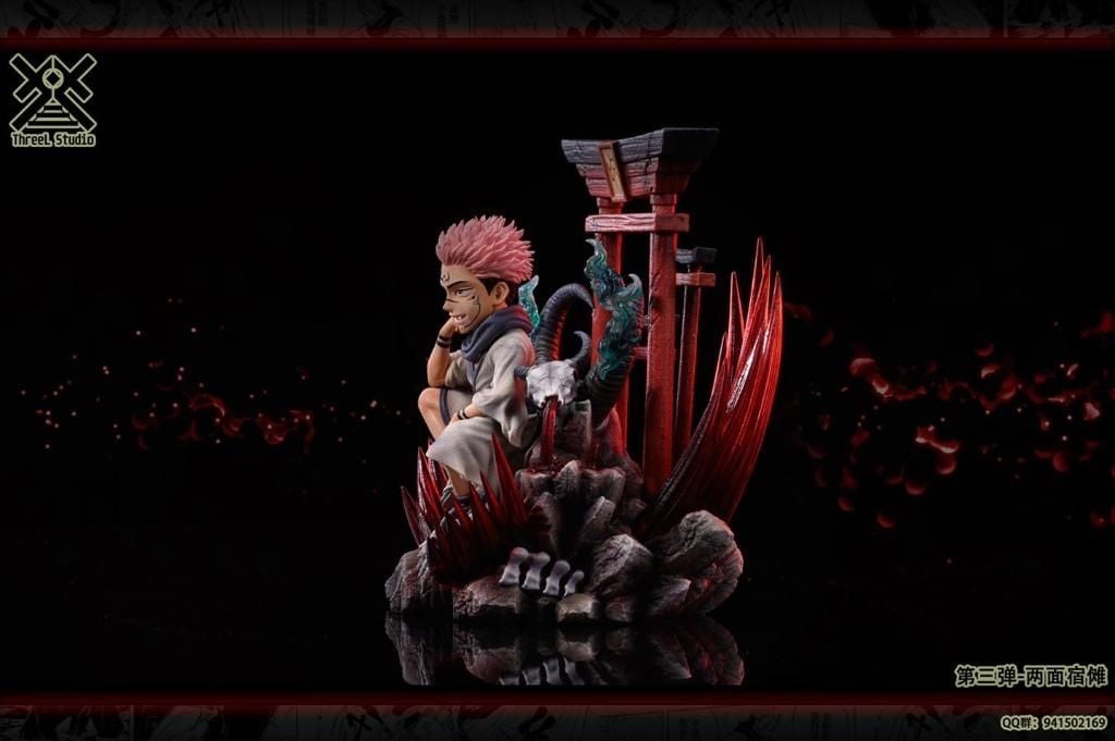 Ryomen Sukuna resin statue ThreeL Studio anime figure