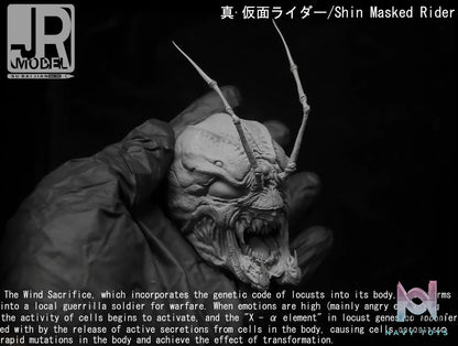 JRMODEL Studio – Kamen Rider Real Head Sculpture Fridge Magnet Series