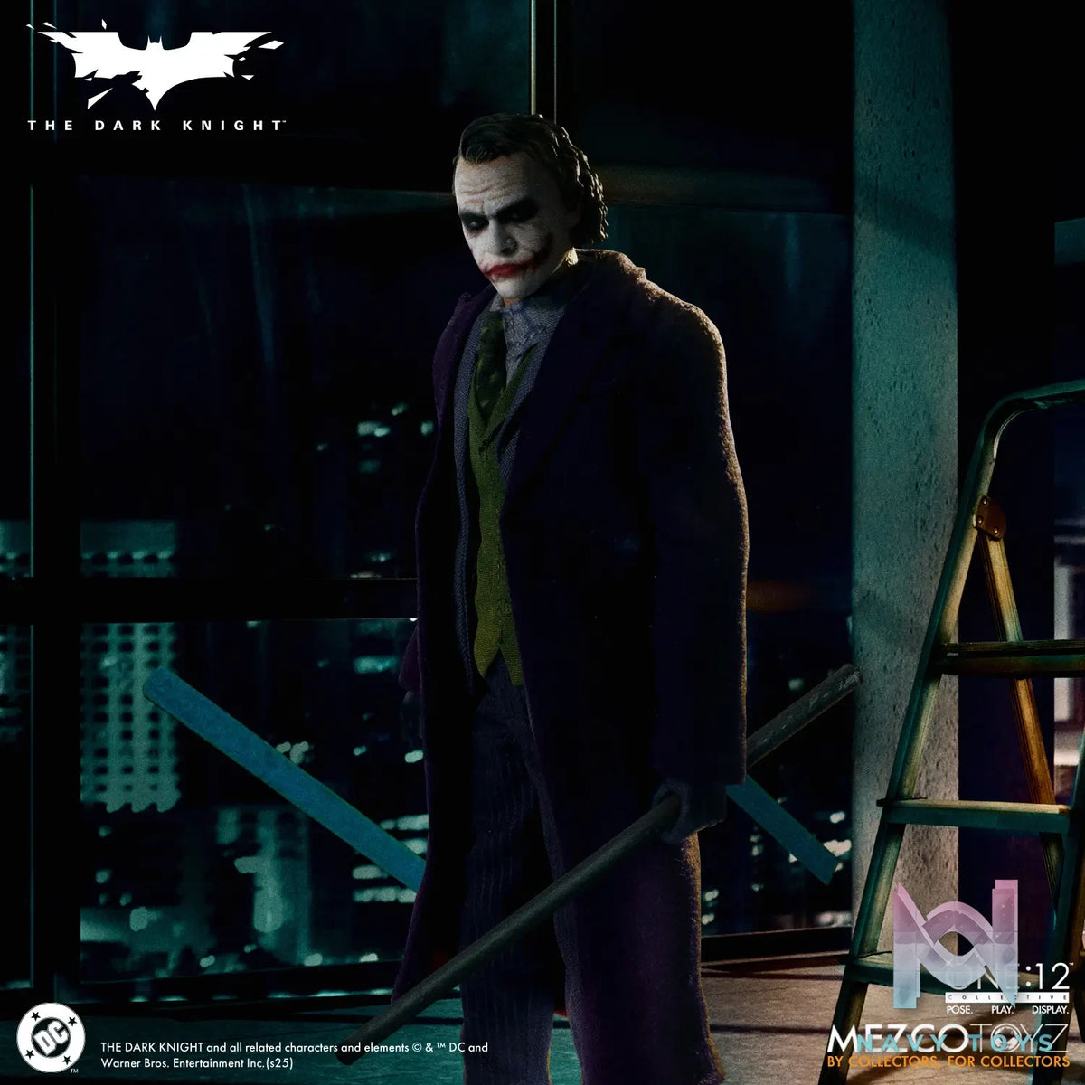 Mezco Studio – 1/12 The Dark Knight: The Joker (Licensed)