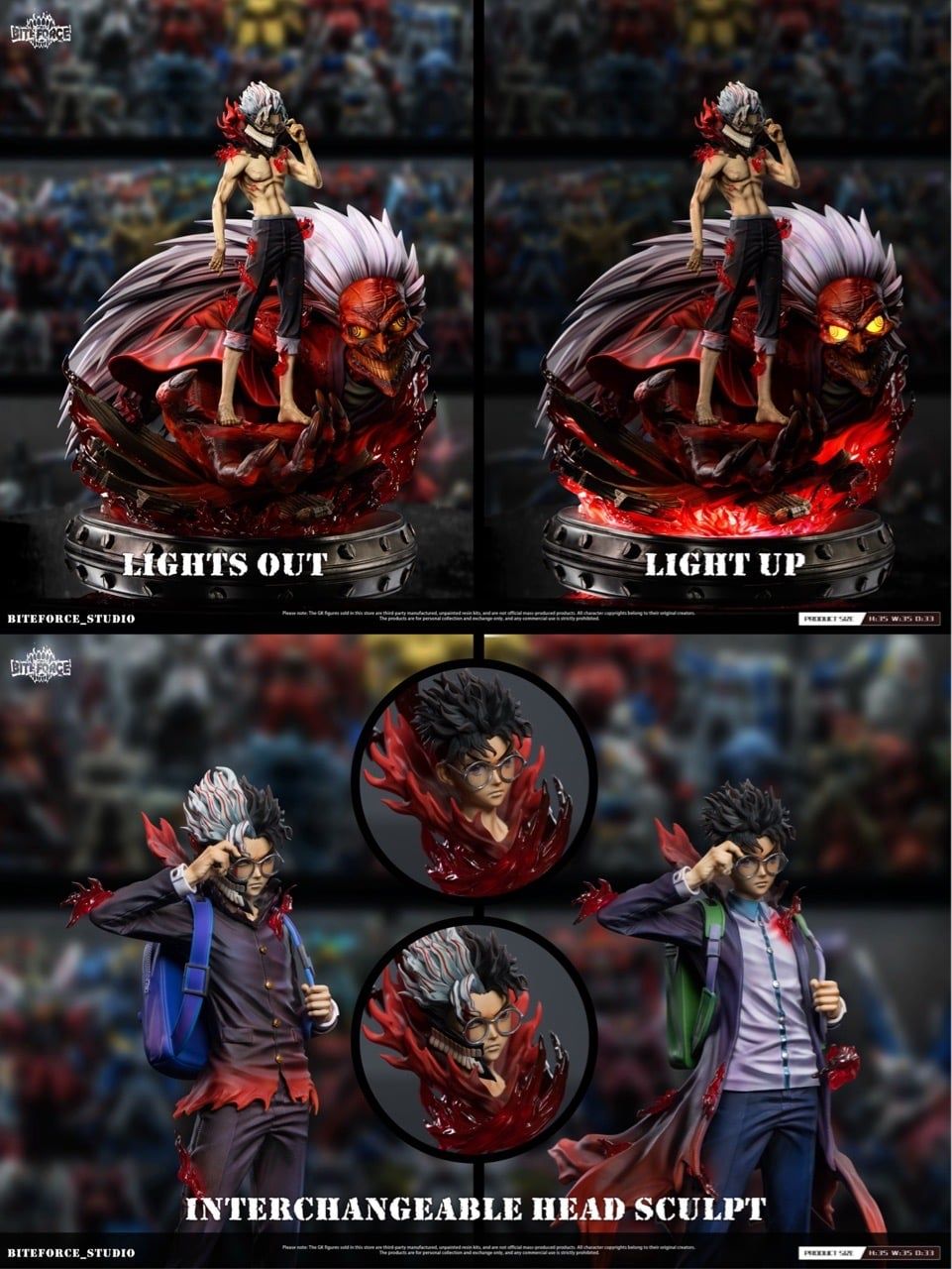 Okarun - Dandadan - BiteForce StudioOkarun - Dandadan - BiteForce Studio resin statue BiteForce Studio anime figure