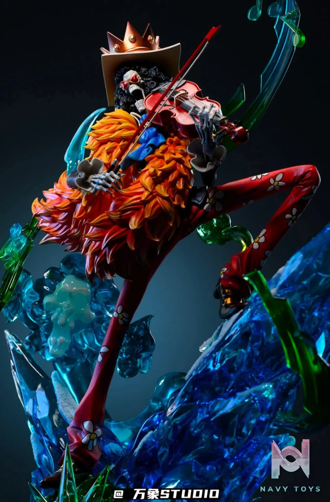 Brook Soul King resin statue WX Studio anime figure