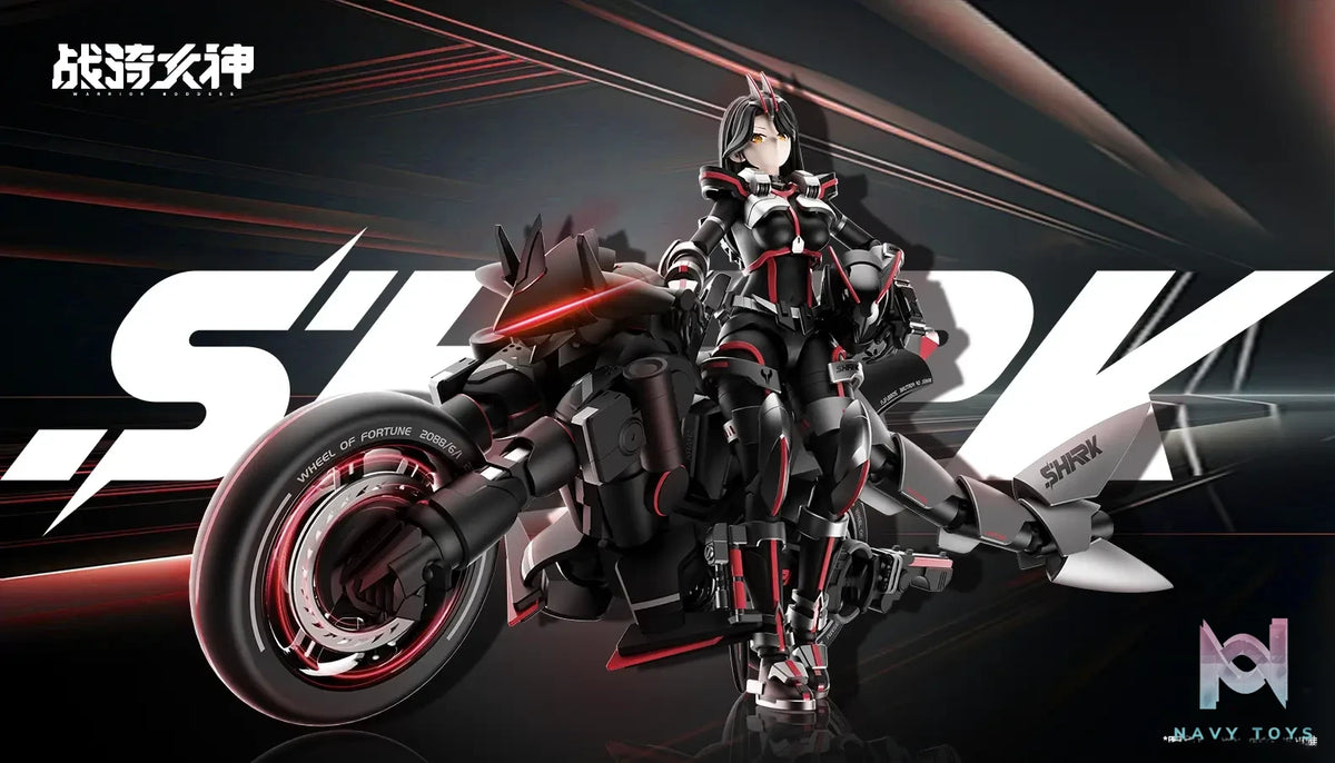 Yu Bo Wen Chuang Studio – Battle Rider Goddess Sako Assembly Model (Licensed)