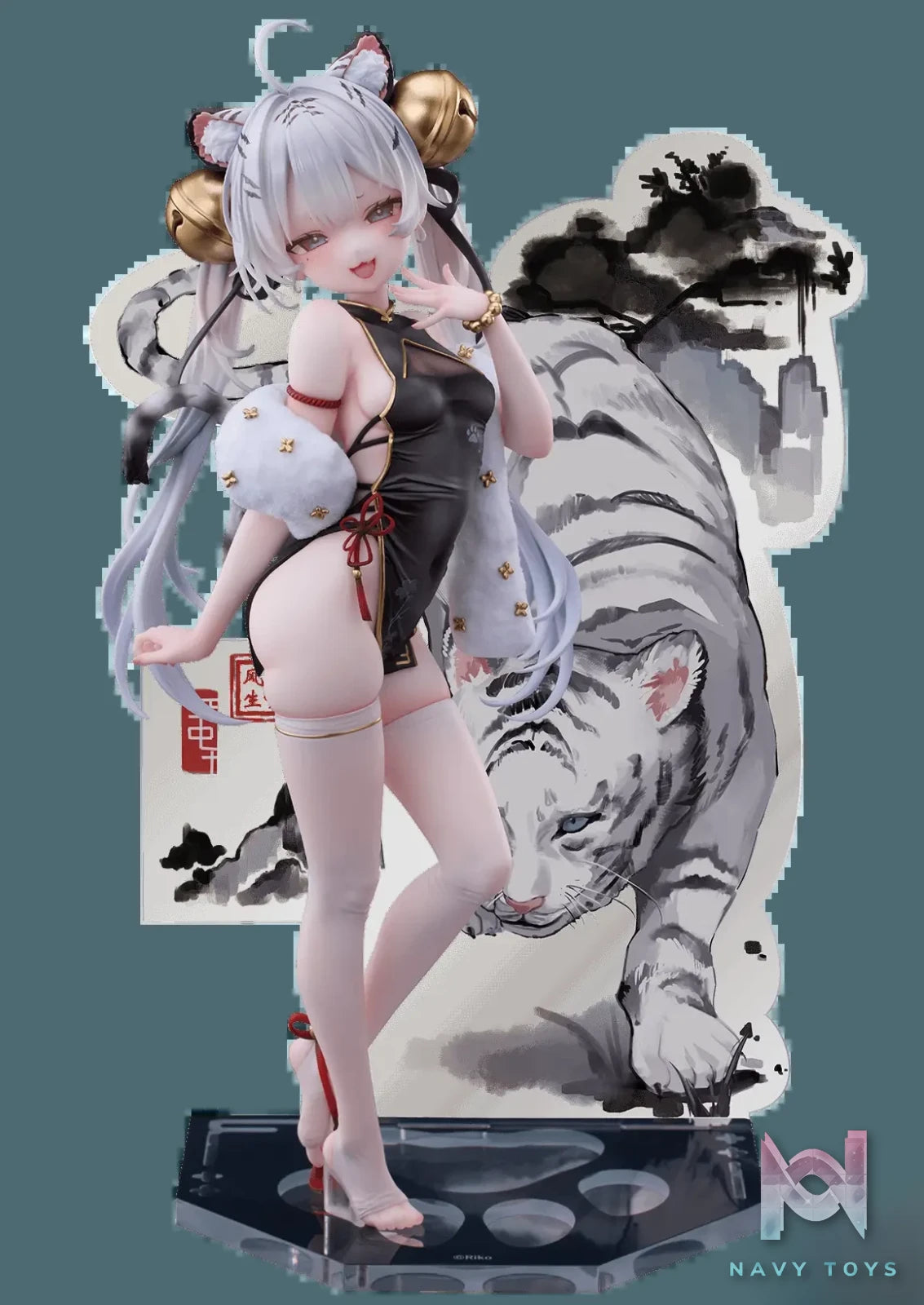 Bibi Buttons – Tiger’s Roar Stirs the Wind – White Tiger 1/6 Scale Figure (Licensed)