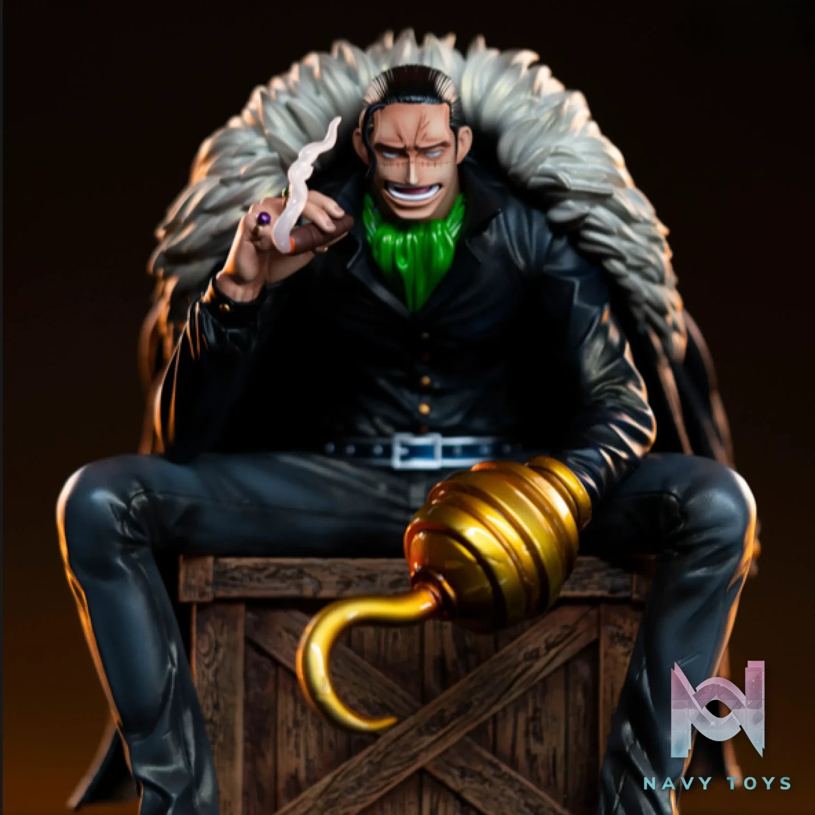 Brain-Hole Studio – One Piece Seated Crocodile