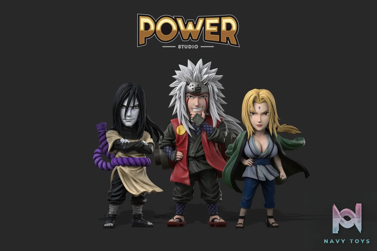Power Studio – Naruto Tsunade & Orochimaru & Jiraiya