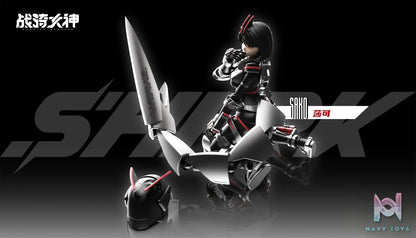 Yu Bo Wen Chuang Studio – Battle Rider Goddess Sako Assembly Model (Licensed)