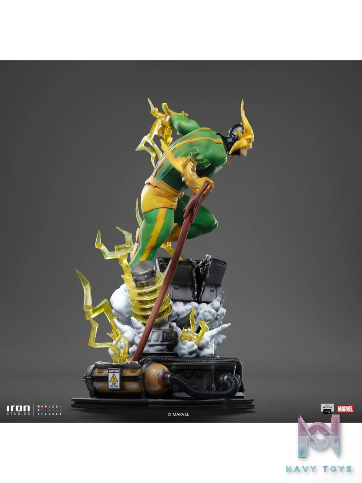 Iron Studios – Electro Statue Spider-Man vs Villains Diorama BDS Art Scale MARCAS123425-10 (Licensed)