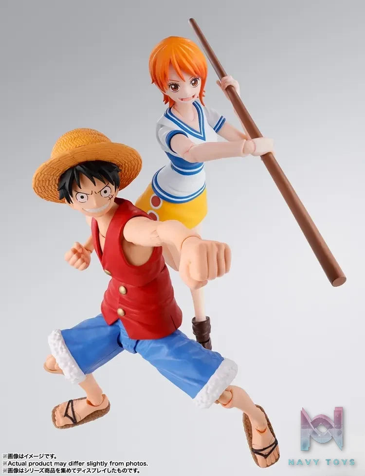 BANDAI – Bandai Souls SHF Adventure Prologue One Piece Luffy Nami Action Figure