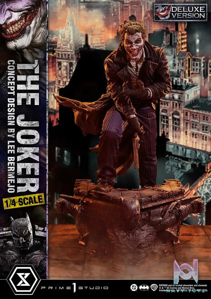 Prime 1 Studio – Ultimate Premium Masterline Batman (Comics) The Joker (Concept Design by Lee Bermejo) UPMDC-15 UPMDC-15DX UPMDC-15DXS (Licensed)