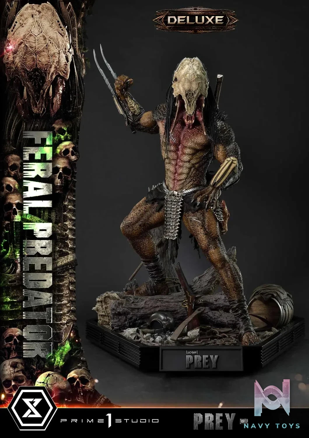 Prime 1 Studio – Museum Masterline Prey Feral Predator MMPR-07 MMPR-07DX MMPR-07DXS (Licensed)