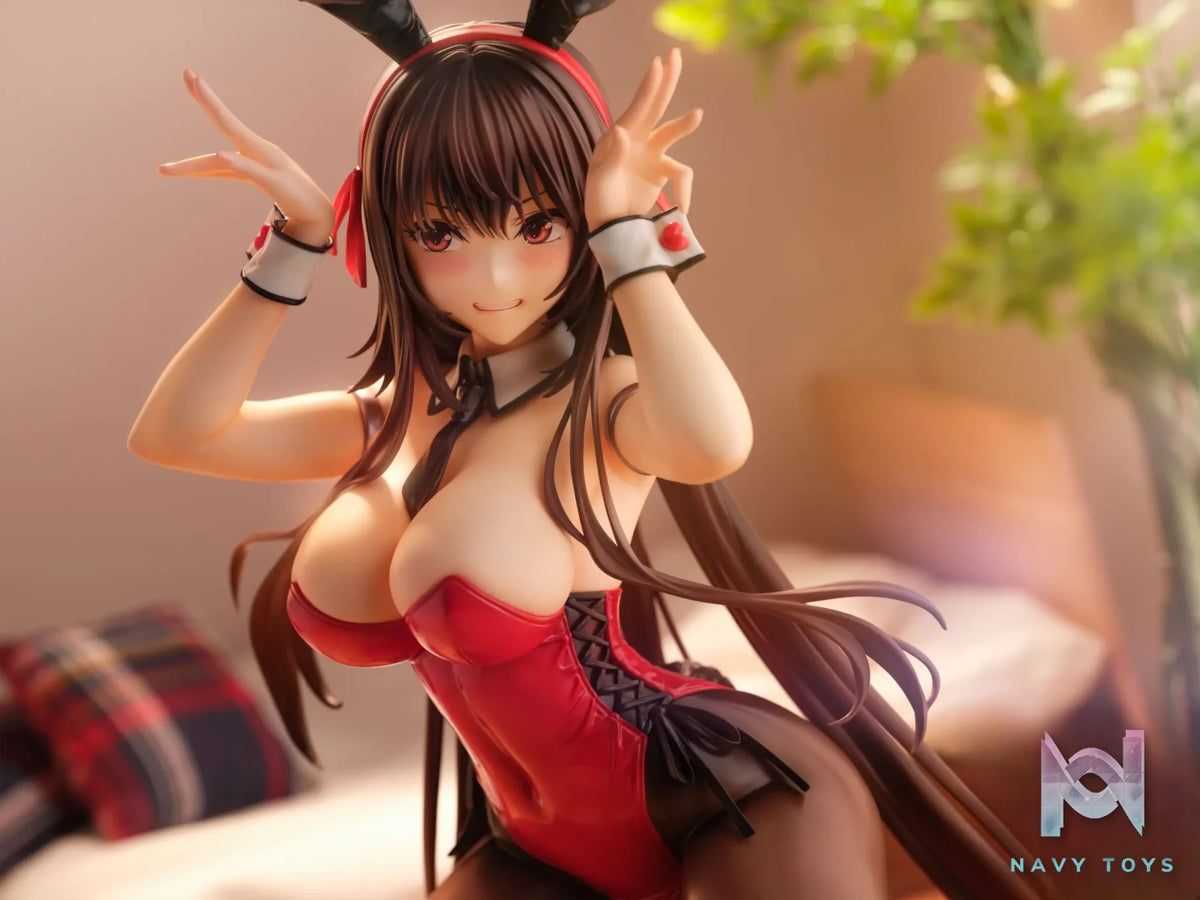 Carnival – Amakano 2+ Yuuhi Kurohime Bunny Suit ver. 1/4 Complete Figure (Licensed)