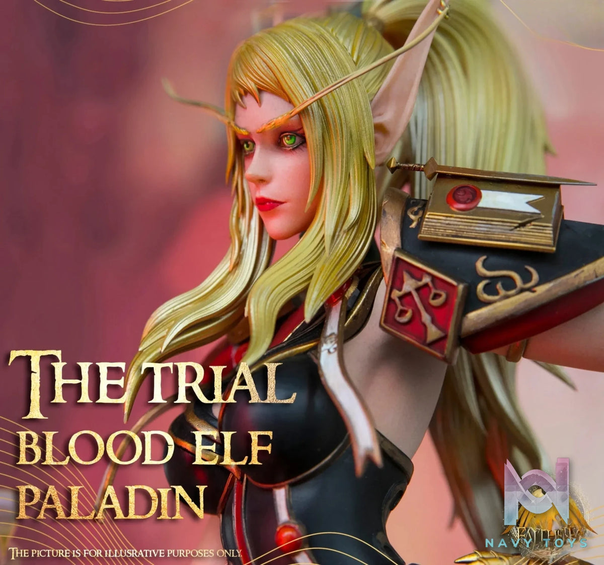 Faith Art – WOW Blood Elf Paladin