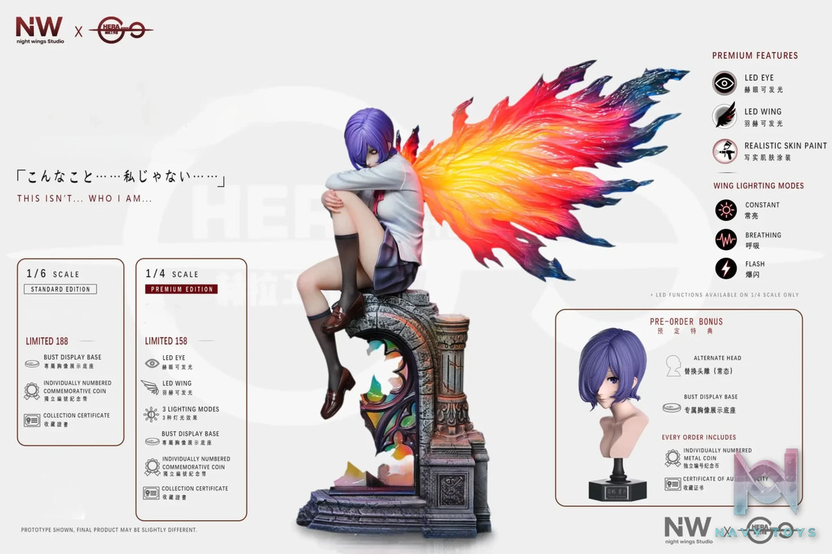 HERA Studio x Night Wing Studio – Touka Kirishima Tokyo Ghoul