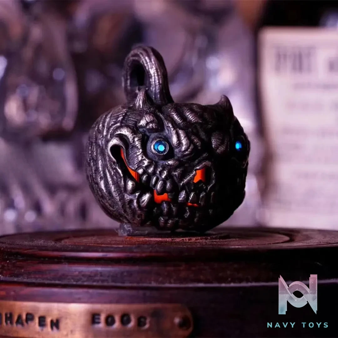 Raven Studio (silver jewelry) – Halloween Exclusive Jack-o’-lantern Pendant Original